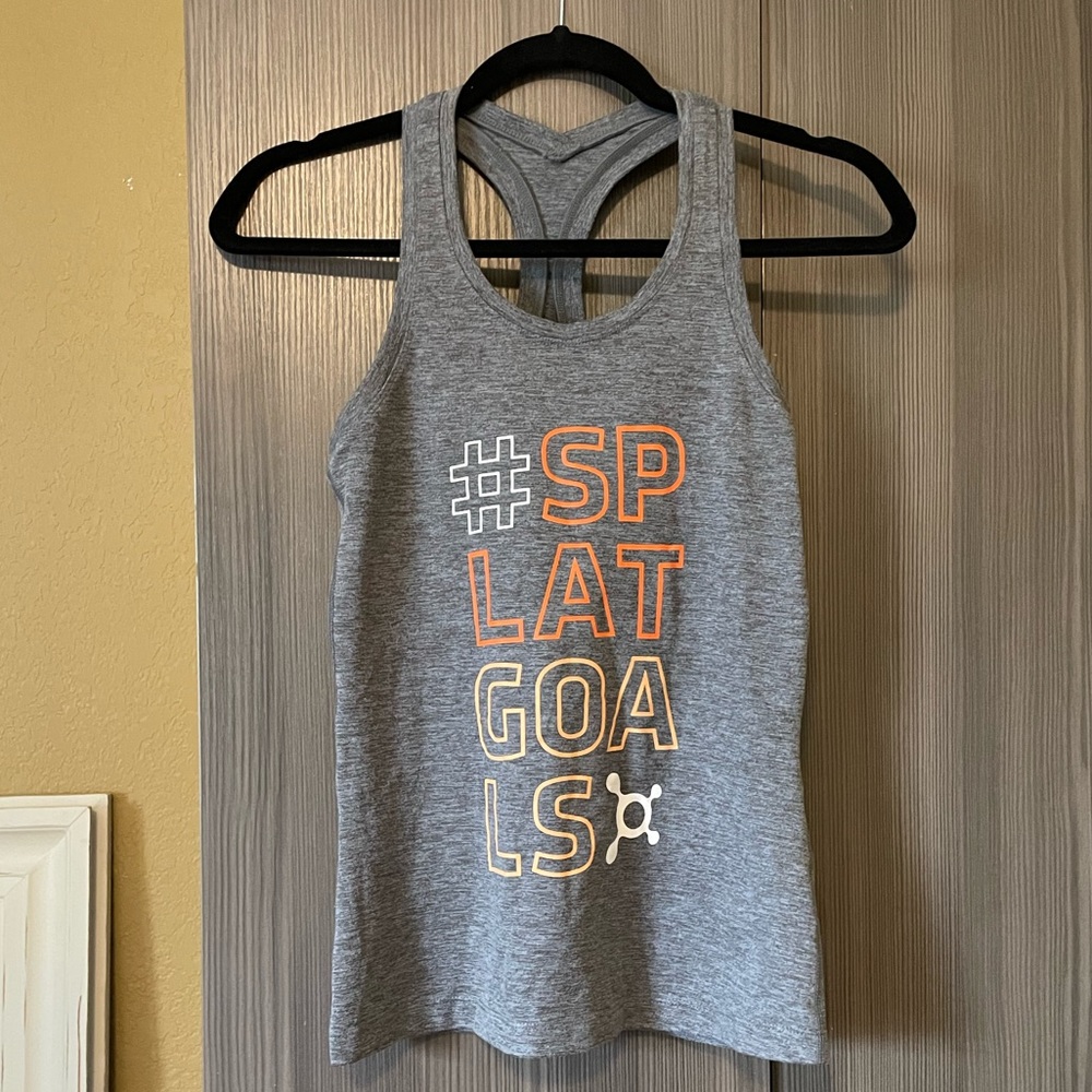 Orangetheory Lux Splat Goals Athletic Tank Top Racer Back